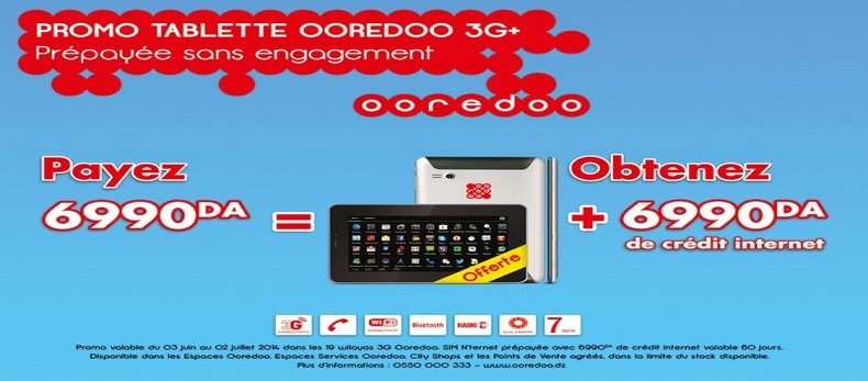 Illustration Promo Tablette Ooredoo 3G+ (1)