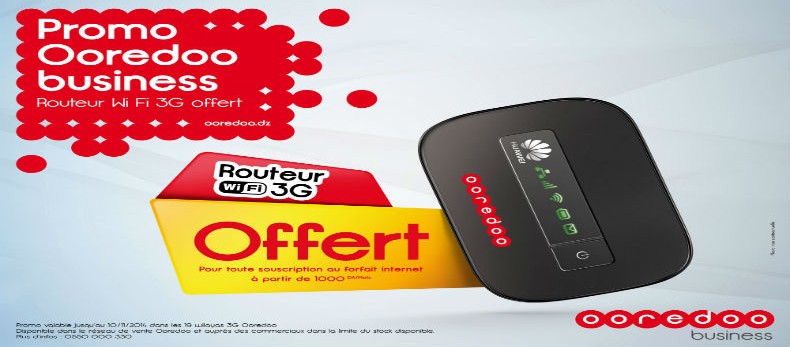 Illustration Promo Routeur Wifi Ooredoo Business 2